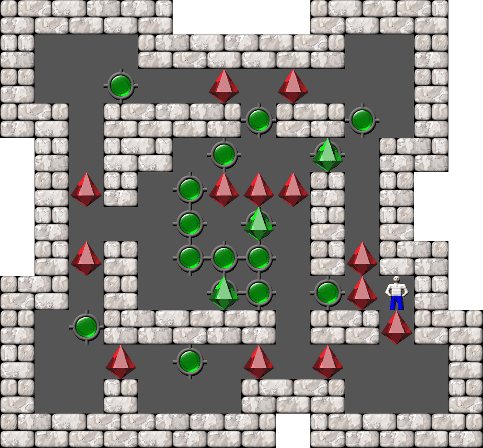 Sokoban Bravo Premysil Zika level 6